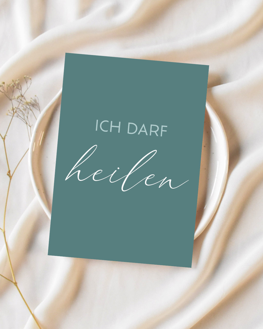 Karte "Ich darf heilen"