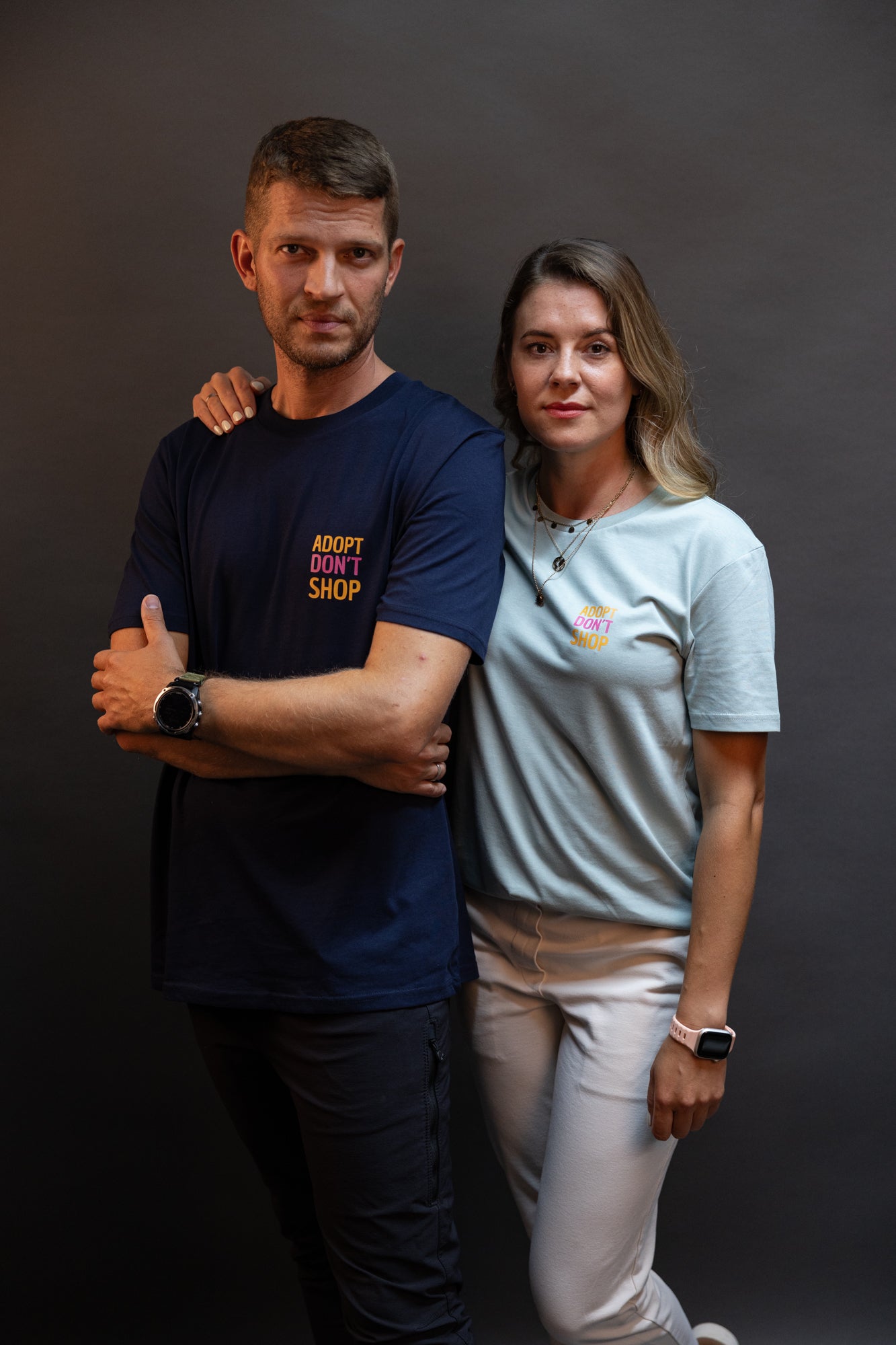 T-Shirt "Adopt don't Shop"