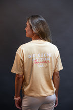 Cropped T-Shirt "Die Küche ist zum Tanzen da"