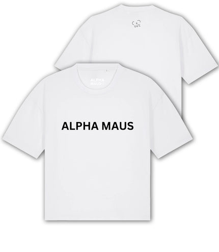 T-Shirt "Alpha Maus" cropped