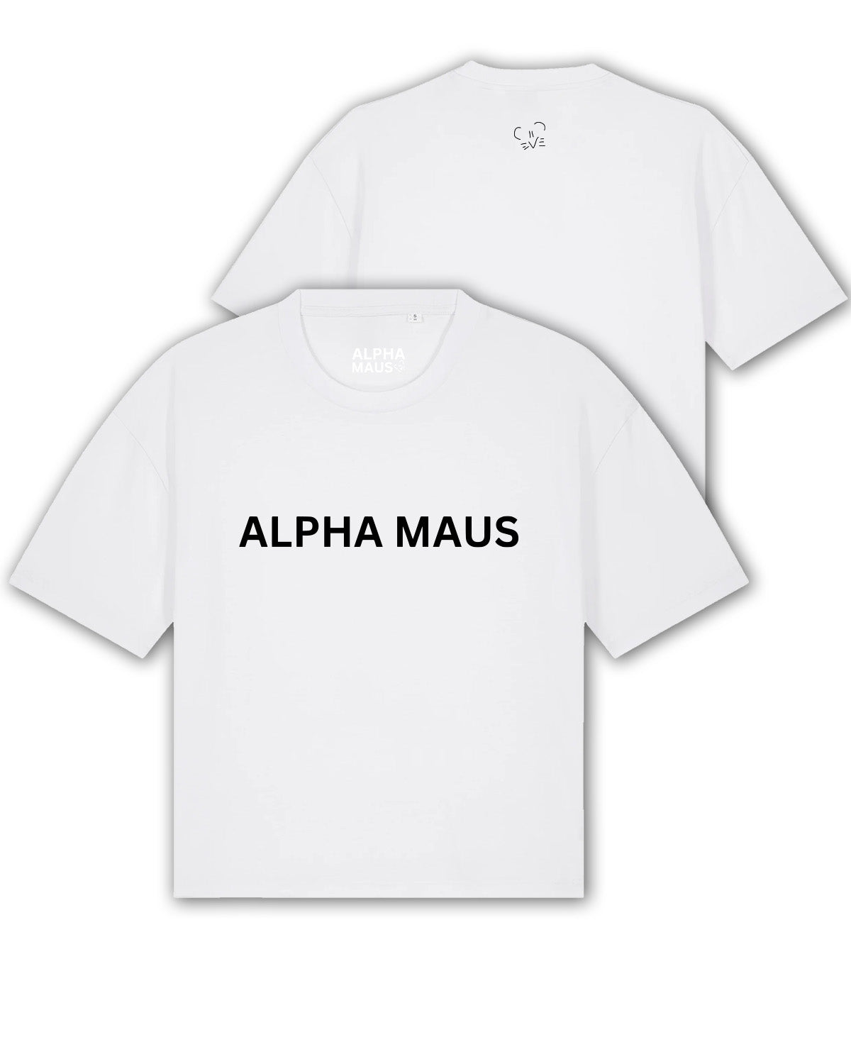 T-Shirt "Alpha Maus" cropped
