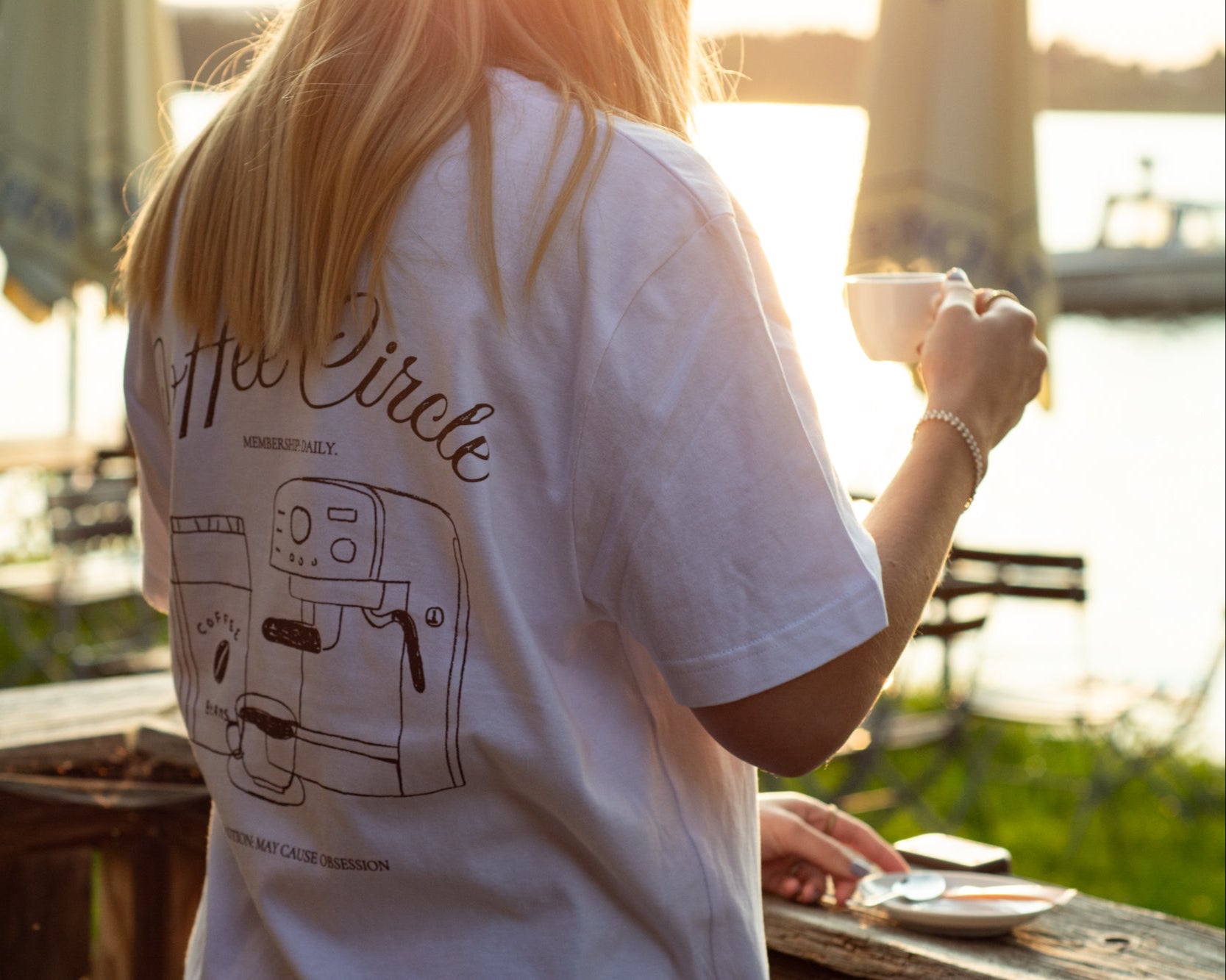 T-Shirt "Coffee Circle"