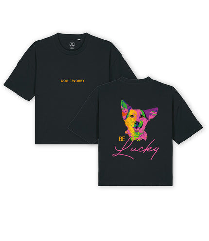 Cropped T-Shirt "Lucky"