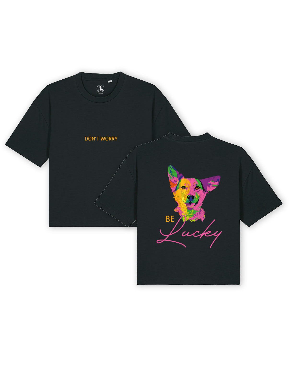 Cropped T-Shirt "Lucky"