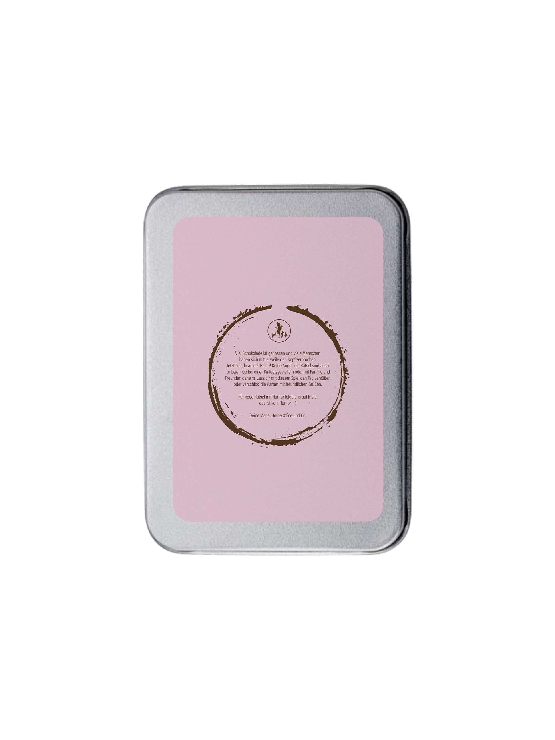 Home office "Kaffeerätsel" Spielset inkl. Postkarten