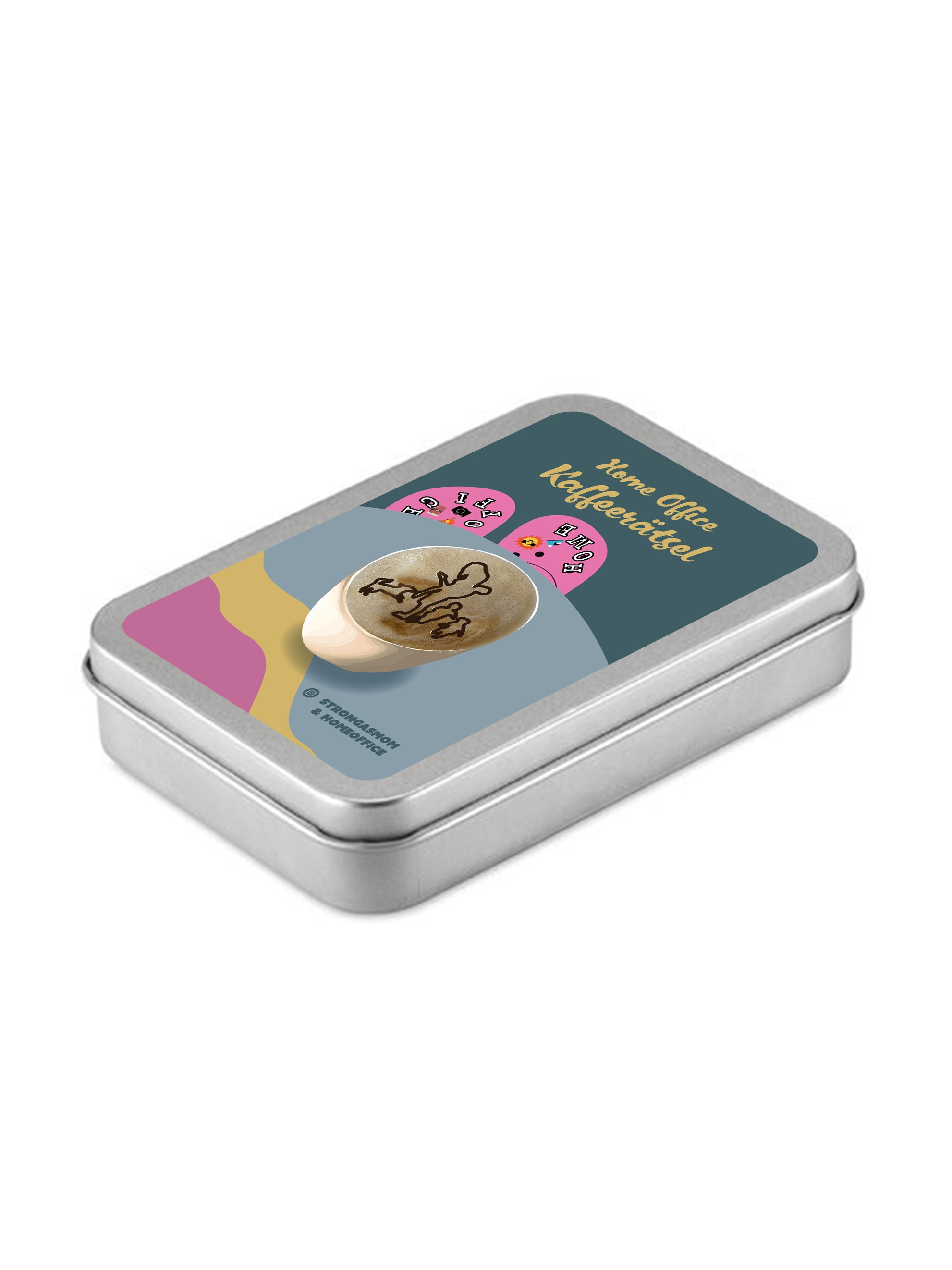 Home office "Kaffeerätsel" Spielset inkl. Postkarten