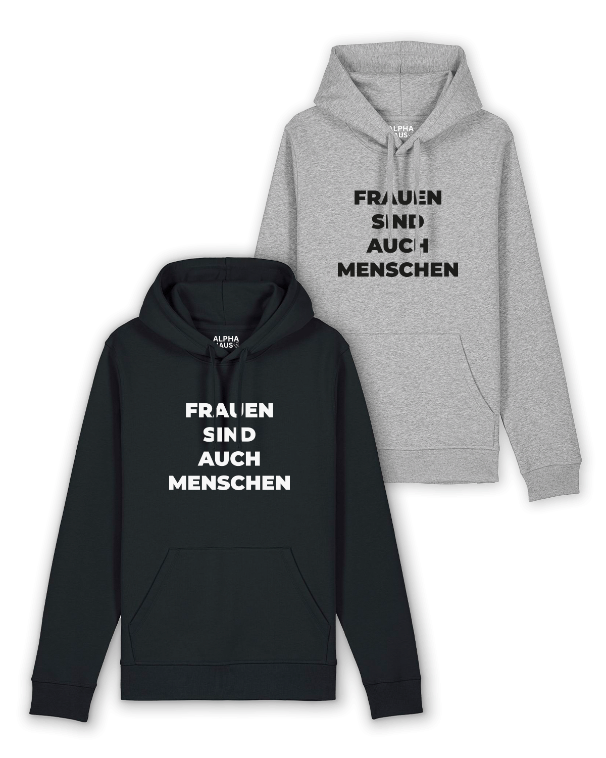Hoodie "Frauen sind auch Menschen"