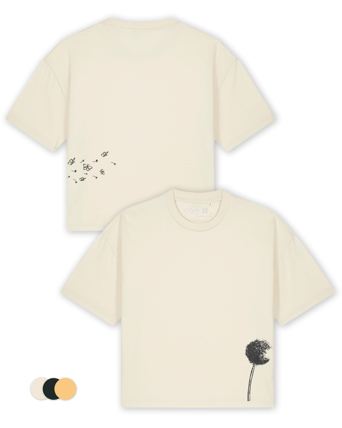 T-Shirt "Pusteblume" cropped