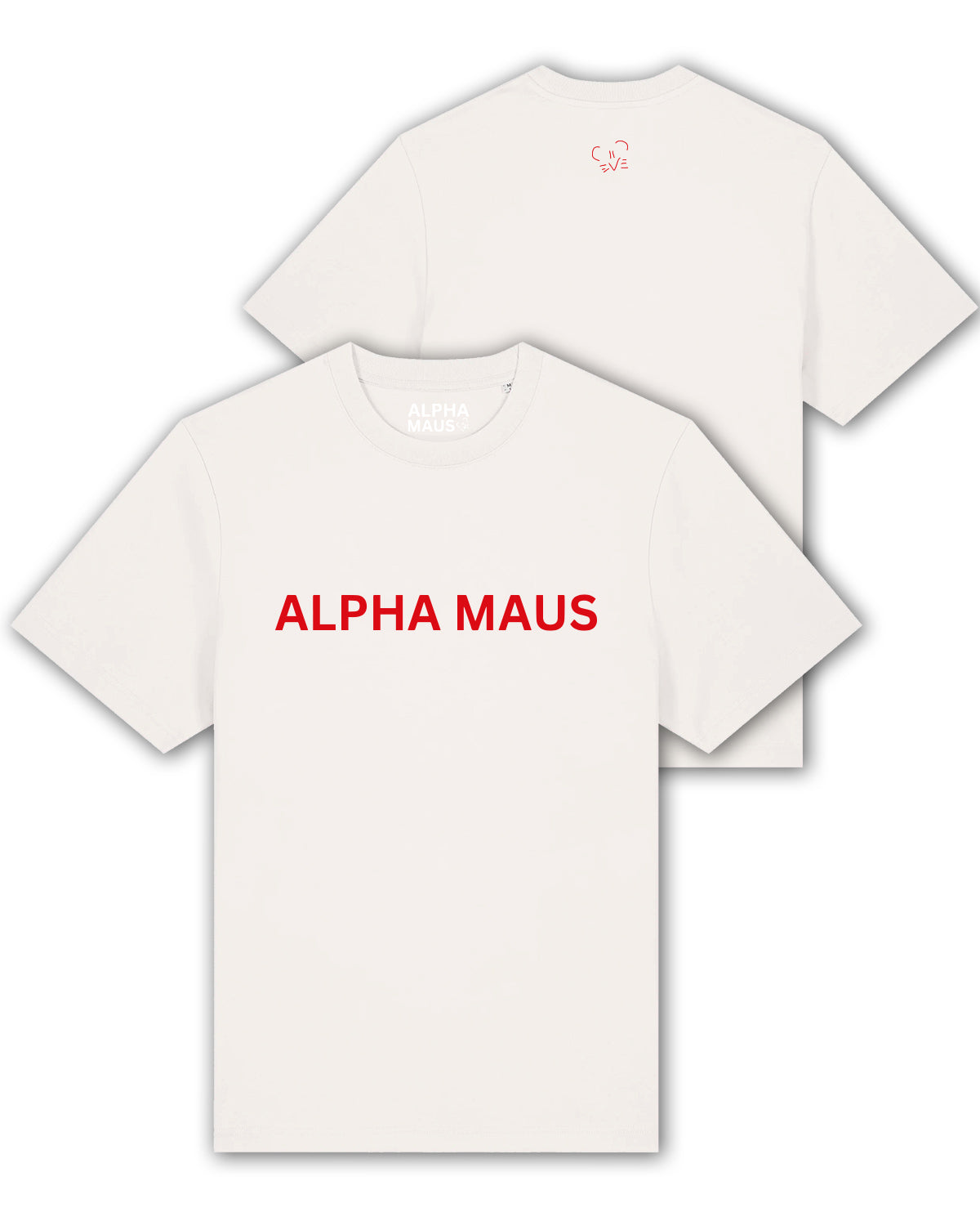 T-Shirt "Alpha Maus" oversized