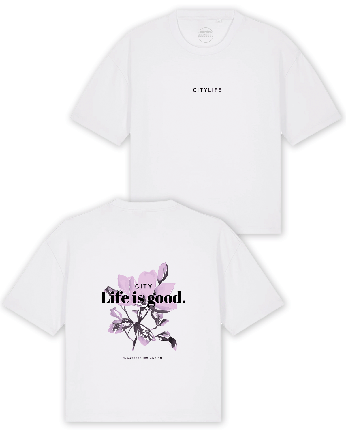 T-Shirt cropped "Magnolie"