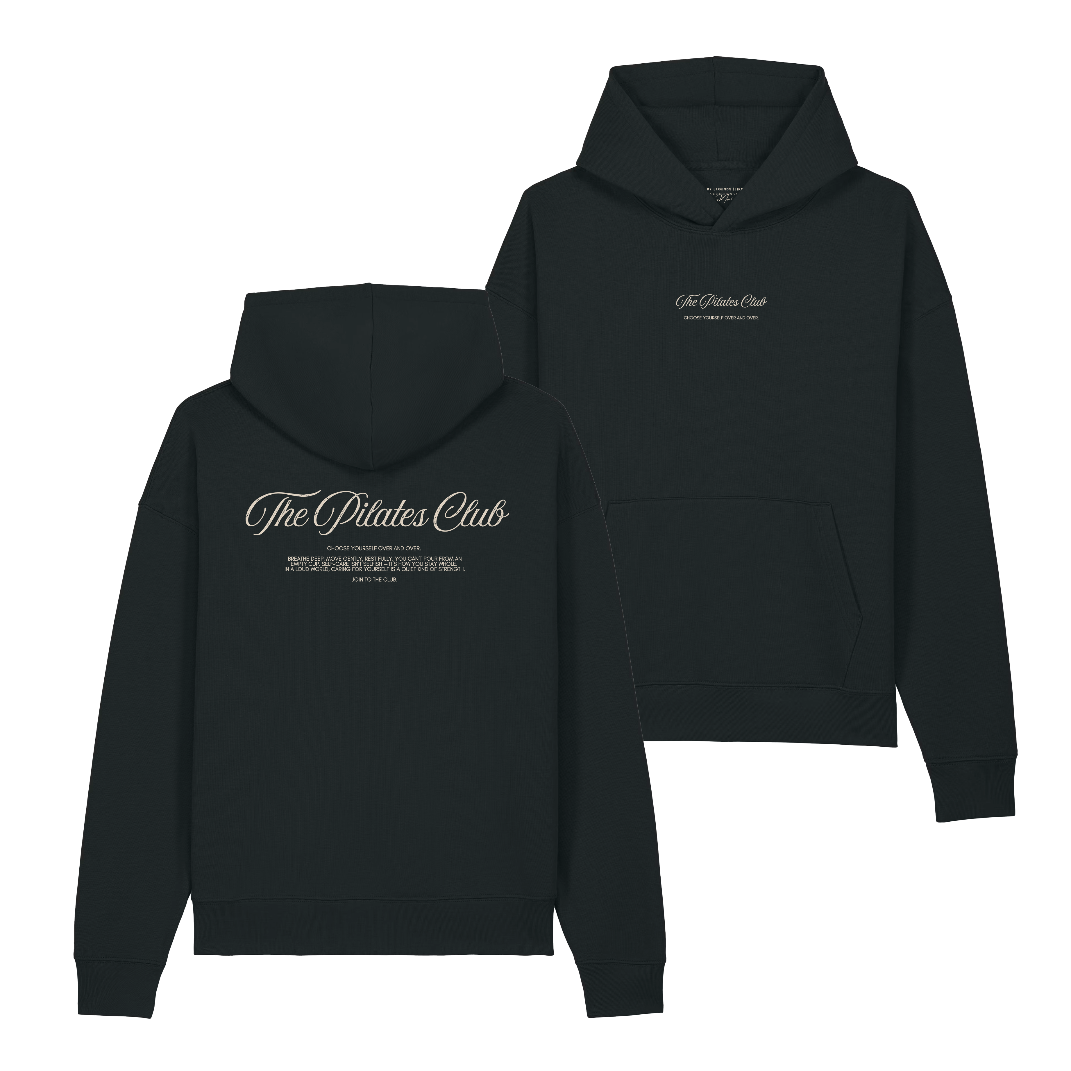 Hoodie "The Pilates Club"