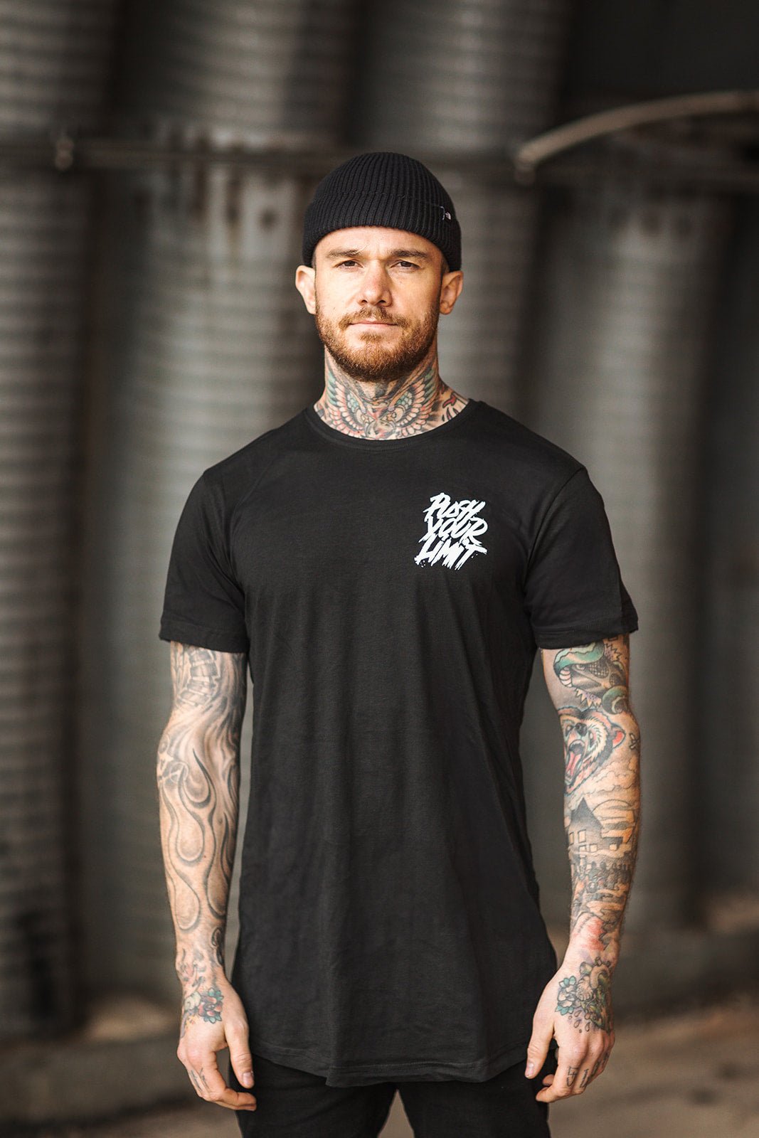 T-SHIRT LONG TEE "PUSH YOUR LiMiT"