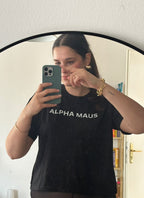 T-Shirt "Alpha Maus" cropped